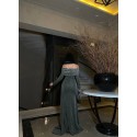 201730 COLORED COCKTAİL DRESS