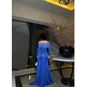 201731 BLUE COCKTAİL DRESS