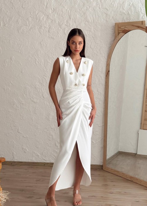201737 ecru KLEID