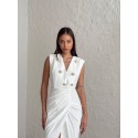 201737 ecru KLEID