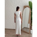 201737 ecru KLEID