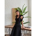 201752 BLACK DRESS