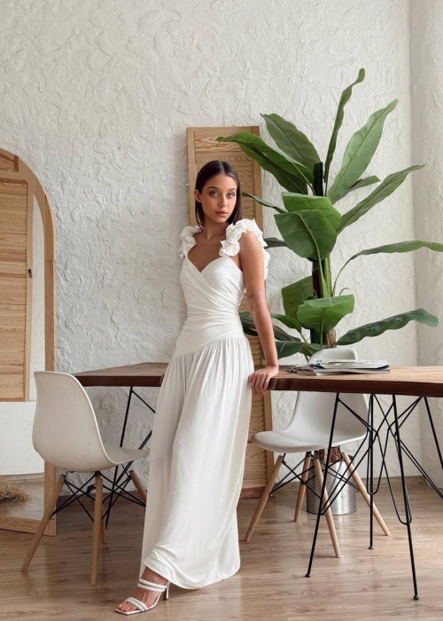 201754 ecru KLEID
