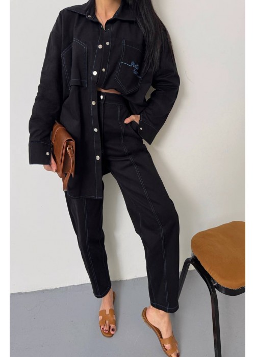 201755 SCHWARZ MANNSCHAFT Jeans