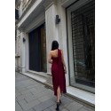 201761 BORDO KLEID