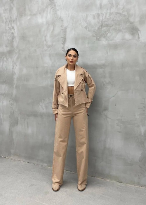 201965 KAMEL MANNSCHAFT Gabardin-Stoff.