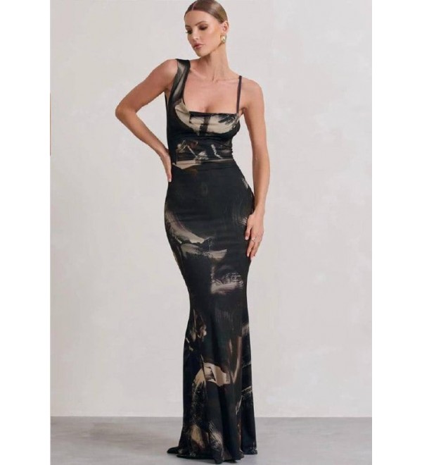 201983 DESENLİ ELBİSE VALENSİYA KUMAŞ