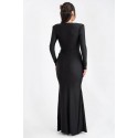 201999 SCHWARZ KLEID Kristallkrampf