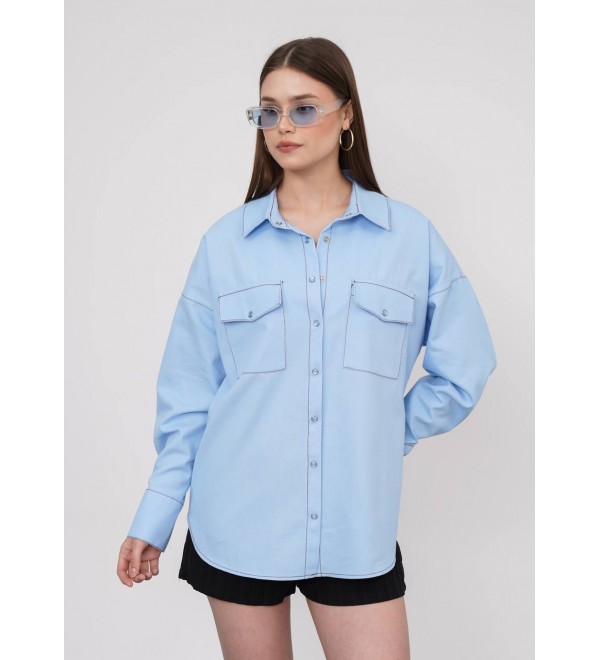 202074 BLUE SHIRT