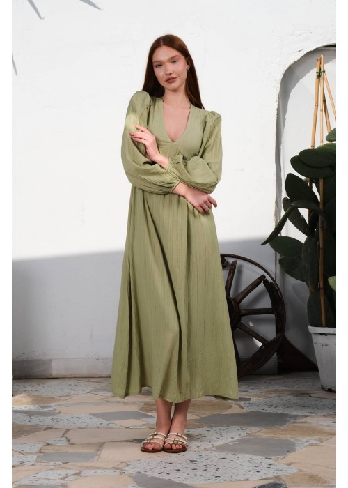 202208 KHAKI KLEID