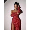 202346 ROT KLEID