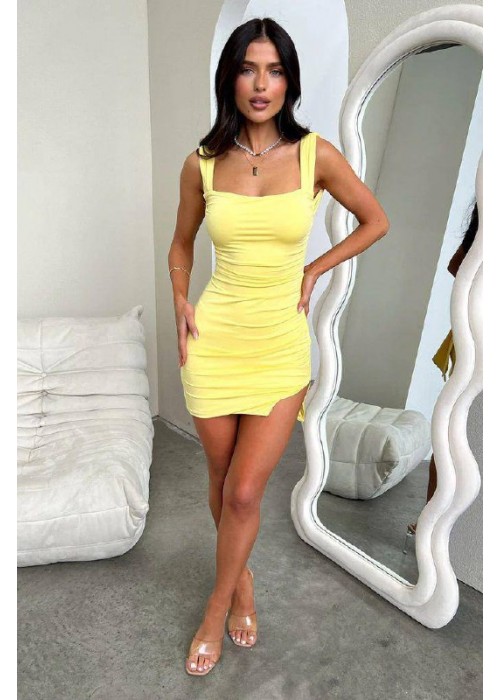 202359 GELB KLEID Sandstrahl
