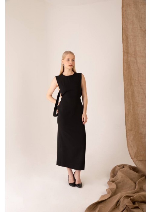 202592 SCHWARZ KLEID