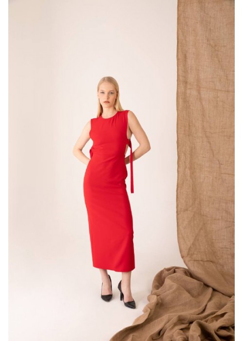202593 ROT KLEID