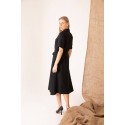 202595 SCHWARZ KLEID