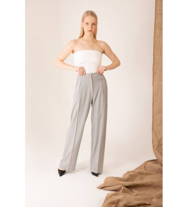 202610 GREY TROUSERS