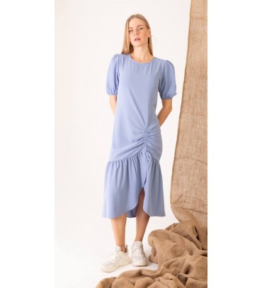 202641 MAVİ ELBİSE...