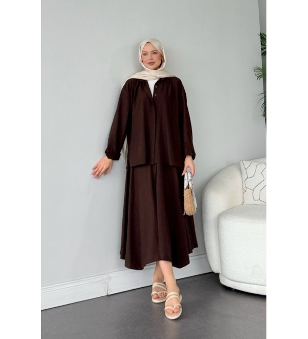 202745 KAHVE TESETTÜR TAKIM KAHVE