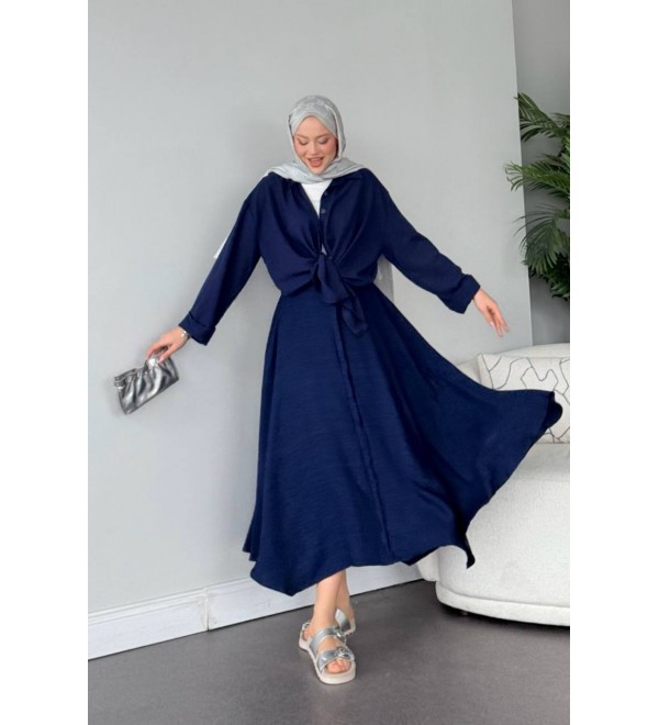 202749 LACİVERT TESETTÜR TAKIM LACİVERT