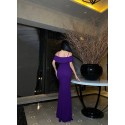 202756 LILA COCKRAİLKLEİD Tauchstoff