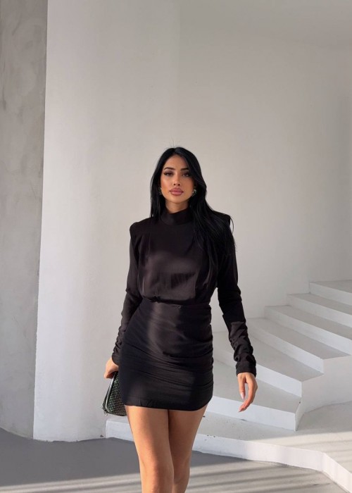202794 SCHWARZ KLEID JESSICA STOFF