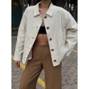 202942 BEIGE HEMD Modal Stoff