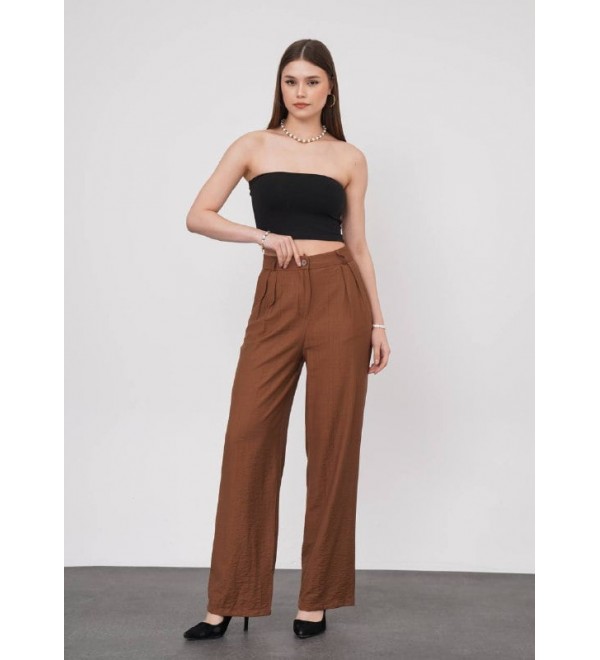 203093 COFFEE TROUSERS