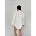 203578 WEISS HEMD LEINENSTOFF
