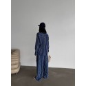 203588 NAVY BLAU MANNSCHAFT Baumwollfabrik