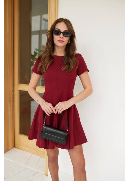 203664 BORDO KLEID