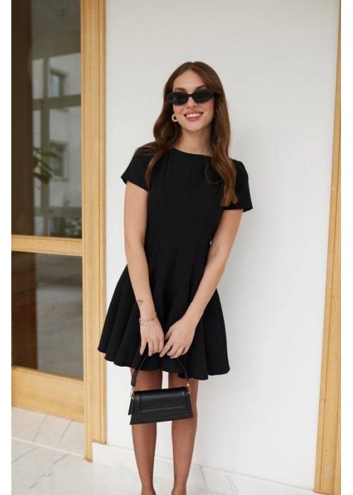 203666 SCHWARZ KLEID