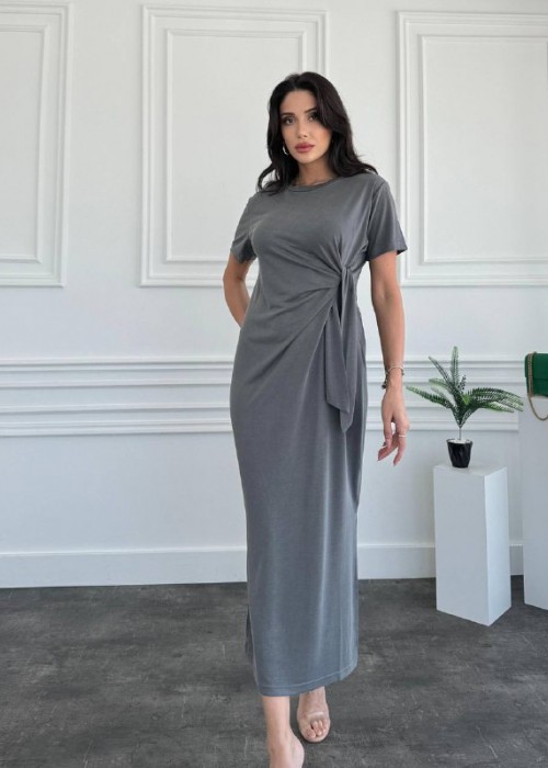 203701 GRAU KLEID