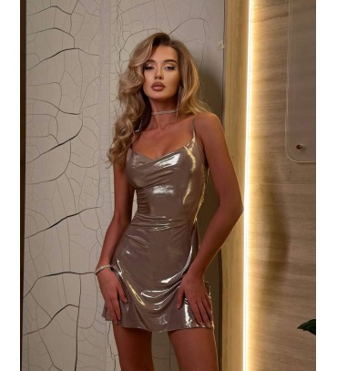 203893 GOLD ELBİSE C...