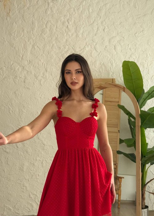 203920 ROT KLEID