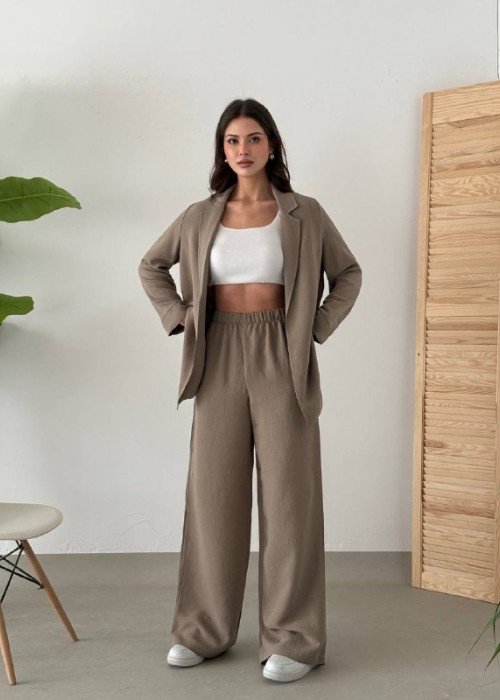 204024 MINK SUİT TENCEL FABRIC