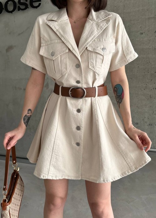 204041 SAHNE KLEID Denim