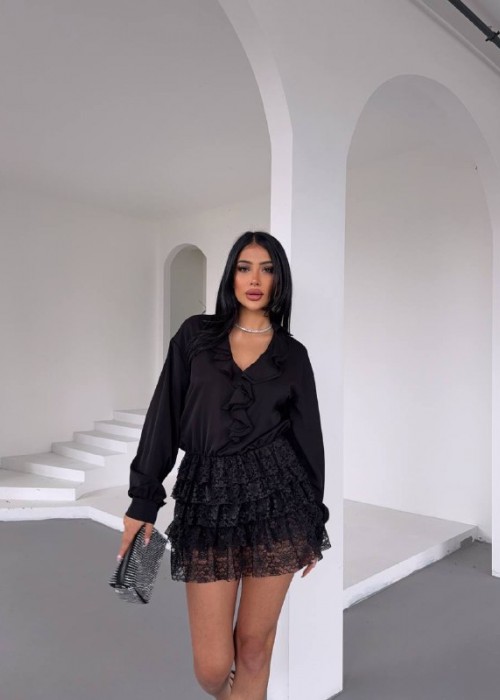 204124 SCHWARZ KLEID JESSICA STOFF