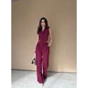 204139 BORDO SUİT ATLAS FABRIC