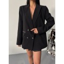 204200 SCHWARZ JACKE Polyviscon.