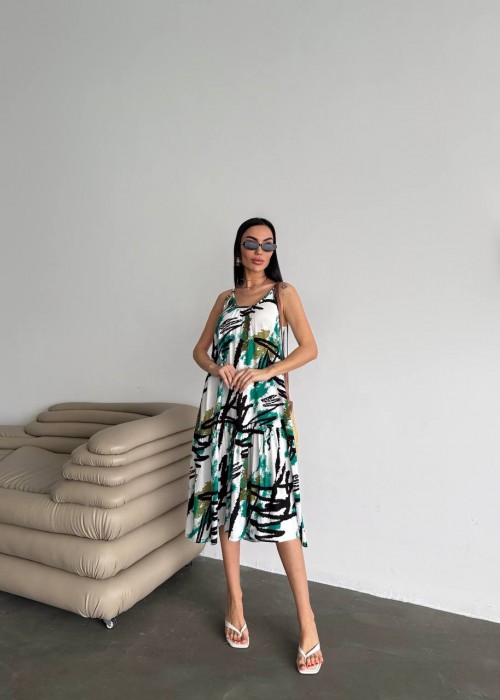 204244 PATTERNED DRESS VISCOSE FABRIC