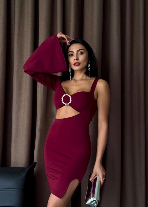 204273 BORDO ABİYE DALGIÇ KUMAŞ