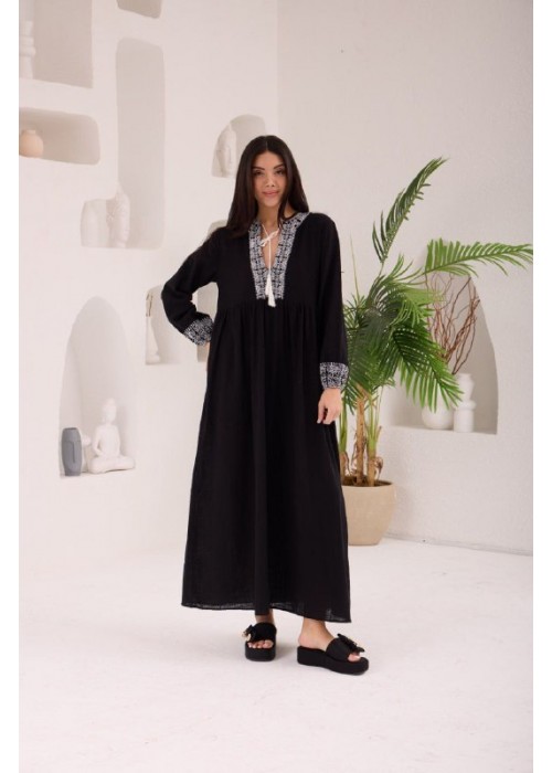 204312 SCHWARZ KLEID
