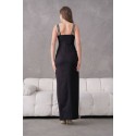 204424 BLACK COCKTAİL DRESS