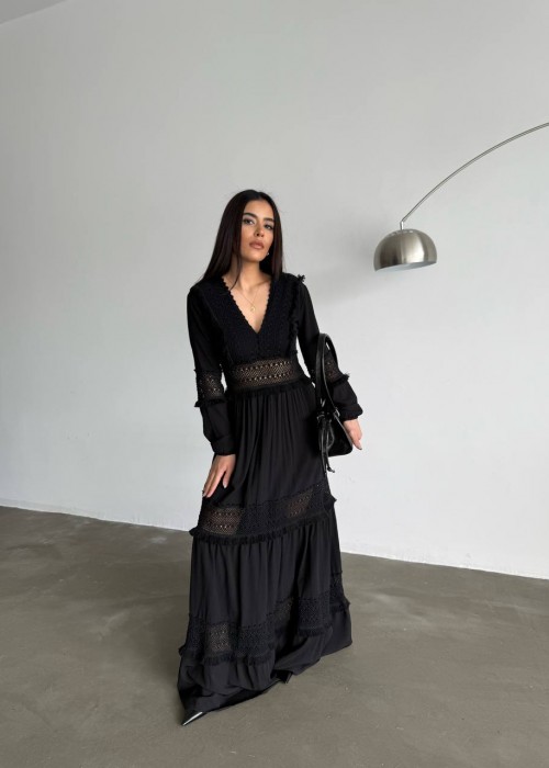 204547 SCHWARZ KLEID GUPY
