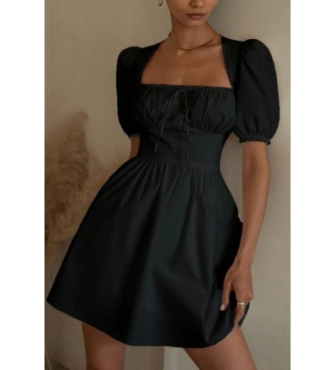 204576 SİYAH ELBİSE ...