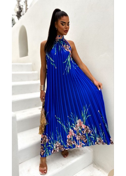 204683 SAKS KLEID SATINSTOFF