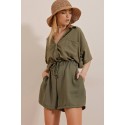 204770 KHAKI MANNSCHAFT AIROBIN STOFF