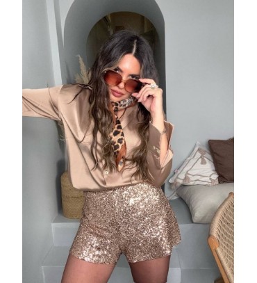 204778 GOLD ŞORT PUL...