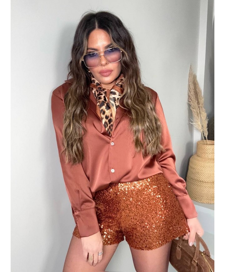 204781 KİREMİT ŞORT PUL PAYET