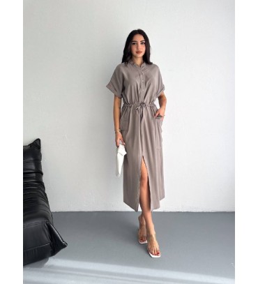 204816 VİZON ELBİSE ...